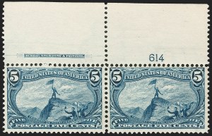 Sale 1240, Lot 338, 1898 Trans-Mississippi Issue (Scott 285-293)