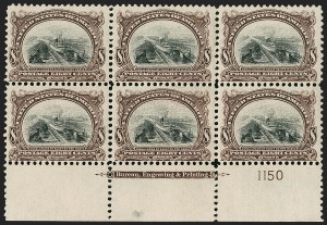 Sale 1240, Lot 386, 1901 Pan-American Issue (Scott 294-299)