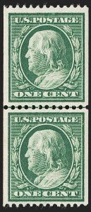 Sale 1240, Lot 412, 1908-10 Washington-Franklin Issues (Scott 331-356)