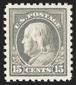 Sale 1240, Lot 443, 1912-15 Washington-Franklin Issue (Scott 405-461)