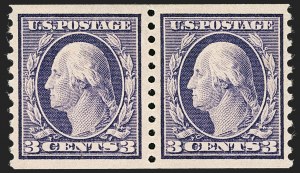 Sale 1240, Lot 446, 1912-15 Washington-Franklin Issue (Scott 405-461)