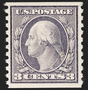 Sale 1240, Lot 453, 1912-15 Washington-Franklin Issue (Scott 405-461)