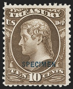 Sale 1240, Lot 610, Officials including Special Printings