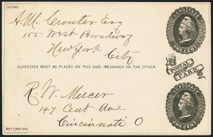 Sale 1240, Lot 630, Postal Stationery