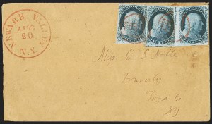 Sale 1242, Lot 123, One-Cent: Plate Four (Scott 6-8A)