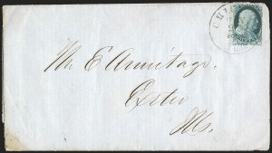 Sale 1242, Lot 126, One-Cent: Plate Four (Scott 6-8A)