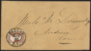 Sale 1242, Lot 184, Three-Cent: Private Perforations