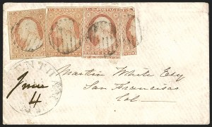 Sale 1242, Lot 187, Three-Cent: Bisects