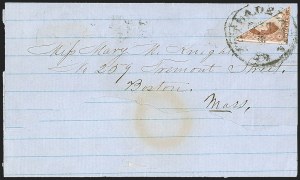 Sale 1242, Lot 188, Three-Cent: Bisects