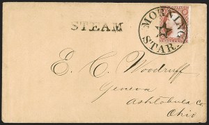 Sale 1242, Lot 210, Three-Cent: Railroads and Waterways