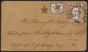 Sale 1242, Lot 229, Three-Cent: Carriers and Locals