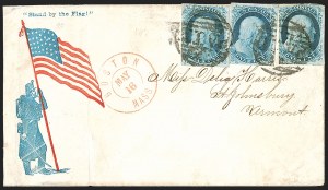 Sale 1242, Lot 23, One-Cent: Plate One Early, cont. (Scott 7-8A)