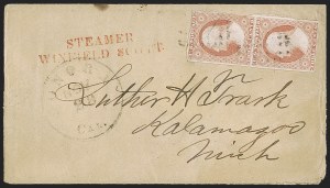 Sale 1242, Lot 247, Three-Cent: Territorial and Western