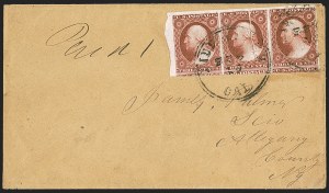 Sale 1242, Lot 250, Three-Cent: Territorial and Western
