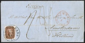 Sale 1242, Lot 320, Five-Cent: Foreign Mails (Scott 12)