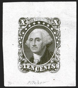 Sale 1242, Lot 324, Ten-Cent: Essays and Proofs