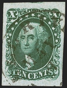 Sale 1242, Lot 333, Ten-Cent: Type I (Scott 13)