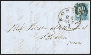 Sale 1242, Lot 34, One-Cent: Plate One Early, cont. (Scott 7-8A)