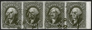 Sale 1242, Lot 401, Twelve-Cent: Off-Cover (Scott 17)