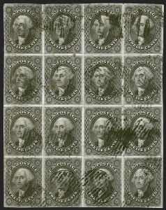 Sale 1242, Lot 420, Twelve-Cent: Off-Cover (Scott 17)