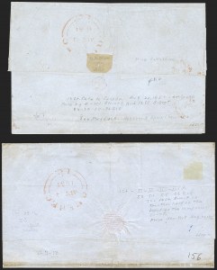 Sale 1242, Lot 426, Twelve-Cent: Bisects (Scott 17a)