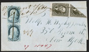 Sale 1242, Lot 427, Twelve-Cent: Bisects (Scott 17a)
