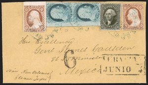 Sale 1242, Lot 432, Twelve-Cent: Foreign Mails (Scott 17)
