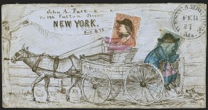 Sale 1242, Lot 53, One-Cent: Plate One Late (Scott 7, 9)