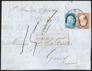 Sale 1242, Lot 70, One-Cent: Plate One Late (Scott 7, 9)