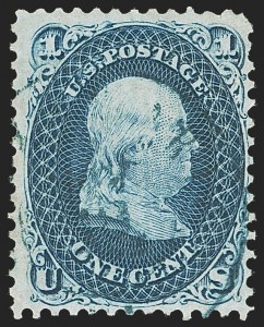 Sale 1244, Lot 110, 1861-66 Issue (Scott 63-78)