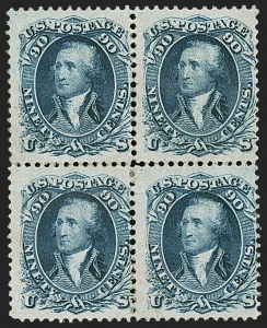 Sale 1244, Lot 123, 1861-66 Issue (Scott 63-78)