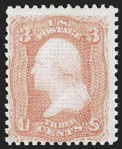 Sale 1244, Lot 134, 1867-68 Grilled Issue (Scott 79-101)
