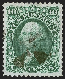Sale Number 1244, Lot Number 160, 1867-68 Grilled Issue (Scott 79-101)