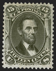 Sale 1244, Lot 163, 1867-68 Grilled Issue (Scott 79-101)