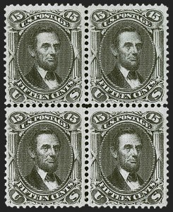 Sale 1244, Lot 164, 1867-68 Grilled Issue (Scott 79-101)