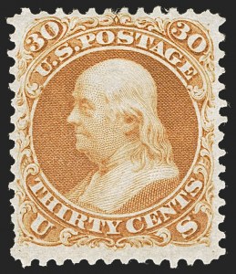Sale 1244, Lot 179, 1875 Re-Issue of 1861-66 Issue (Scott 102-111)