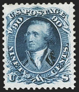 Sale 1244, Lot 180, 1875 Re-Issue of 1861-66 Issue (Scott 102-111)