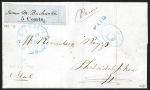 Sale 1244, Lot 2, Postmasters' Provisionals