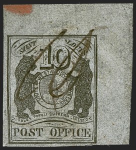 Sale 1244, Lot 20, Postmasters' Provisionals