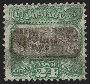 Sale 1244, Lot 206, 1869 Pictorial Issue Inverts (Scott 119b-121b)