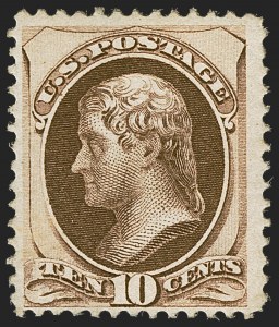 Sale 1244, Lot 241, 1870-71 National Bank Note Co. Issues (Scott 134-155)