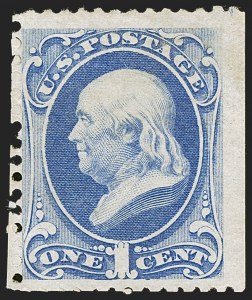Sale 1244, Lot 257, 1875 Continental Bank Note Co. Hard Paper Special Printing (Scott 167-177, 180)