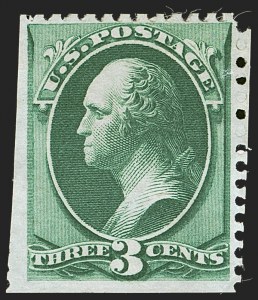Sale 1244, Lot 259, 1875 Continental Bank Note Co. Hard Paper Special Printing (Scott 167-177, 180)
