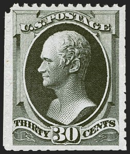 Sale 1244, Lot 266, 1875 Continental Bank Note Co. Hard Paper Special Printing (Scott 167-177, 180)