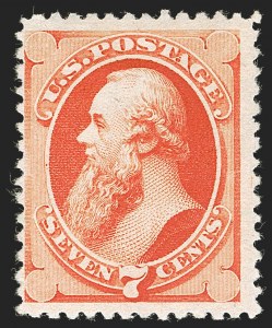 Sale 1244, Lot 283, 1880-83 American Bank Note Co. Soft Paper Special Printing (Scott 192-205C, 211D)