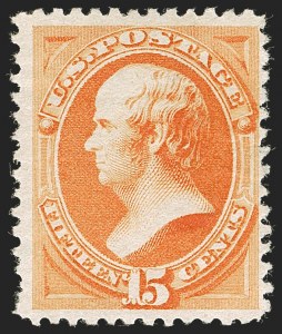 Sale 1244, Lot 286, 1880-83 American Bank Note Co. Soft Paper Special Printing (Scott 192-205C, 211D)