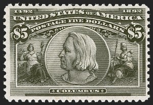 Sale 1244, Lot 343, 1893 Columbian Issue (Scott 230-245)