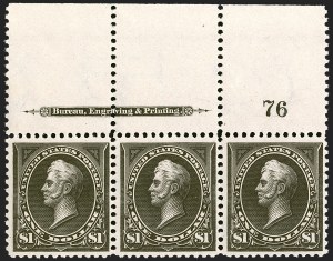 Sale 1244, Lot 371, 1894-95 Bureau Issues (Scott 246-278)