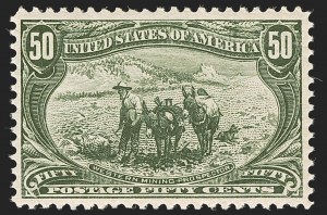 Sale 1244, Lot 377, 1898 Trans-Mississippi Issue (Scott 285-293)