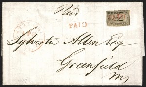 Sale 1244, Lot 5, Postmasters' Provisionals